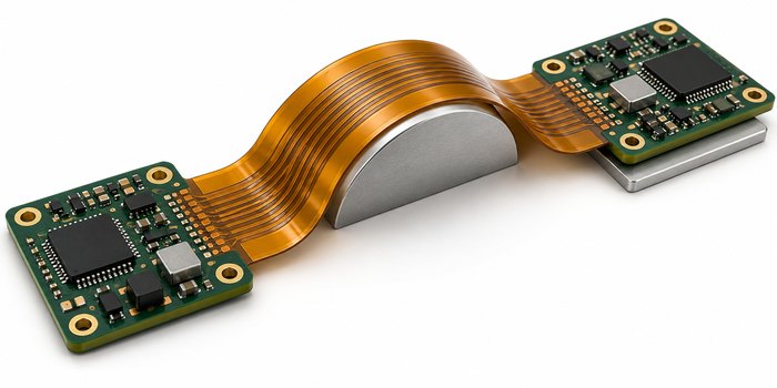 Rigid-flex PCB bend radius and thermal design considerations